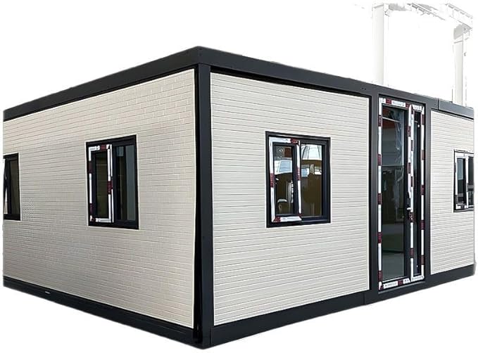 Casa expandible con calefacción por suelo radiante